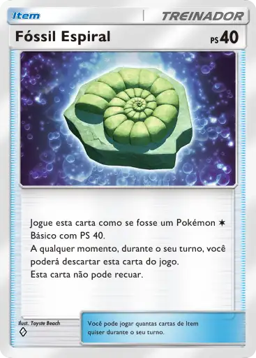 Fóssil Espiral