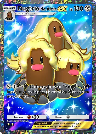 Dugtrio de Alola ex