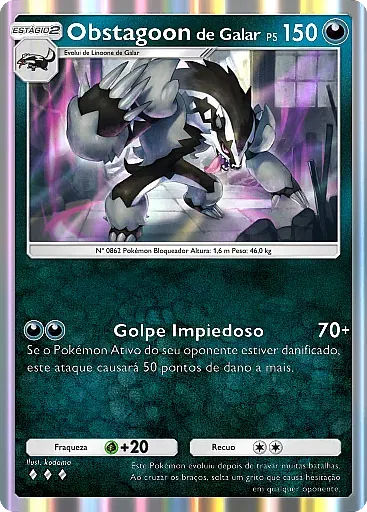 Obstagoon de Galar
