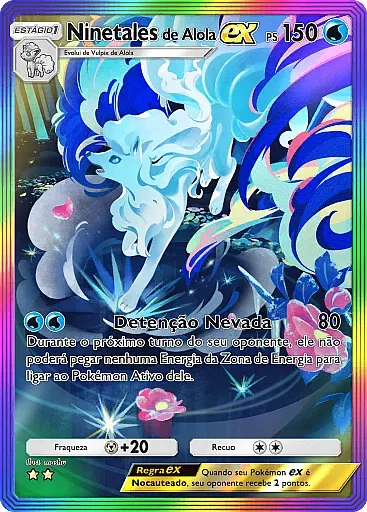 Ninetales de Alola ex
