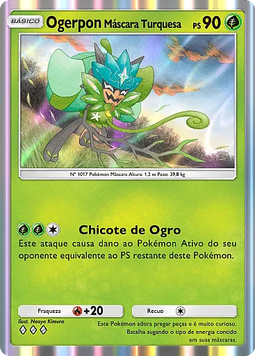 Ogerpon Máscara Turquesa