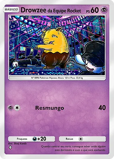 Drowzee da Equipe Rocket