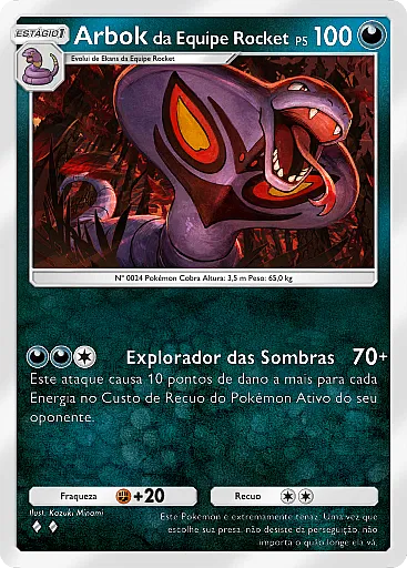 Arbok da Equipe Rocket