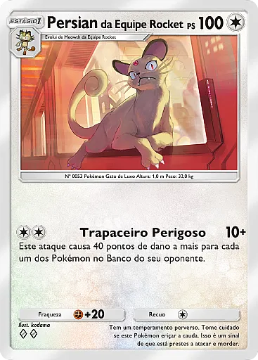 Persian da Equipe Rocket