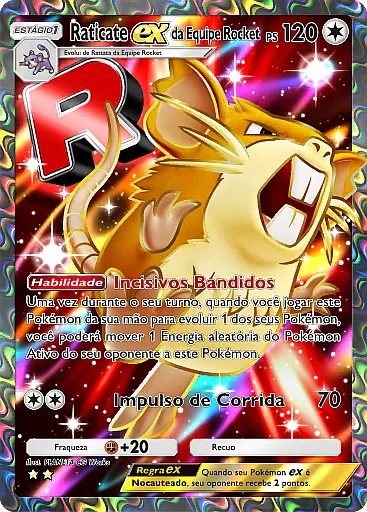 Raticate ex da Equipe Rocket