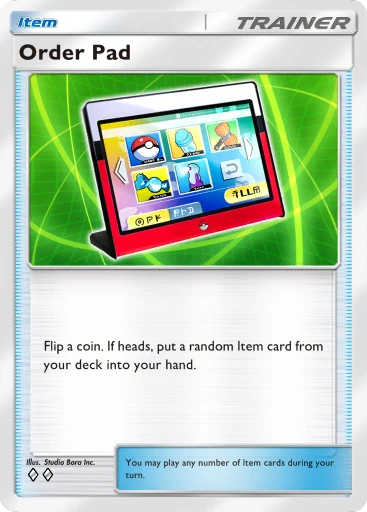 Order Pad
