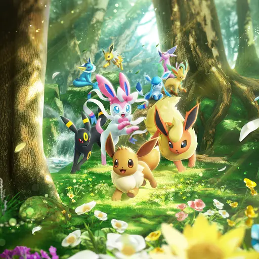 Bosque dos Eevee: Eevee