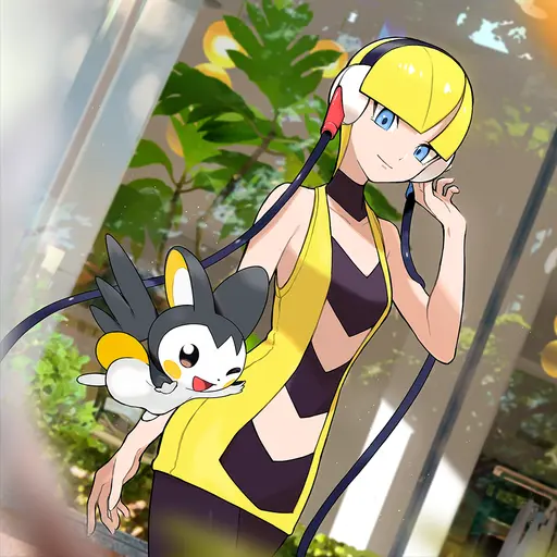 Elesa e Emolga