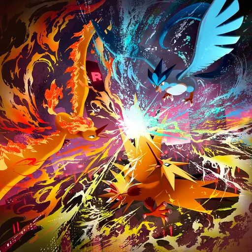 Zapdos, Articuno e Moltres