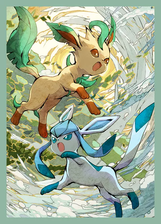 Leafeon & Glaceon