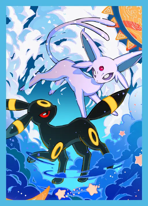 Espeon & Umbreon