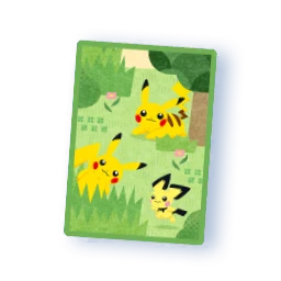 Pikachu e Pichu (Capa para Carta)