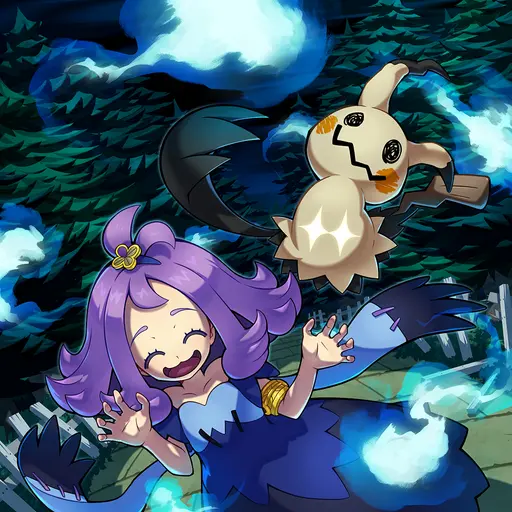 Acerola e Mimikyu