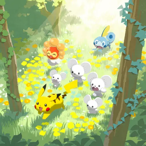 Pokémon of the Forest